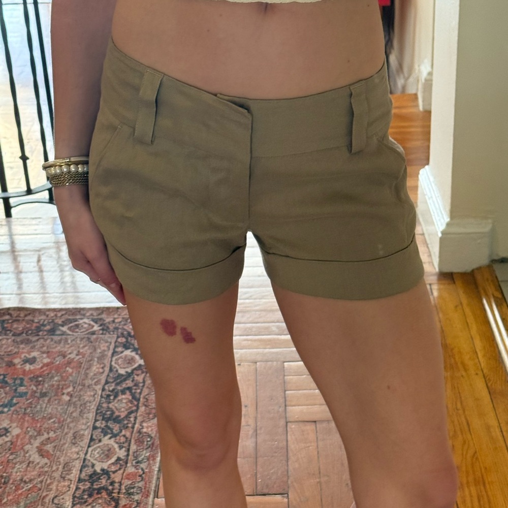 Alice + Olivia Tan Shorts